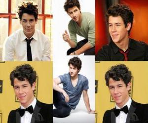 yapboz Nick Jonas aktör ve Amerika Birleşik Devletleri şarkıcı